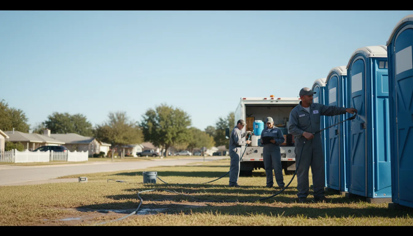 Long-Term Portable Toilet Rental in Robertsdale, AL near me